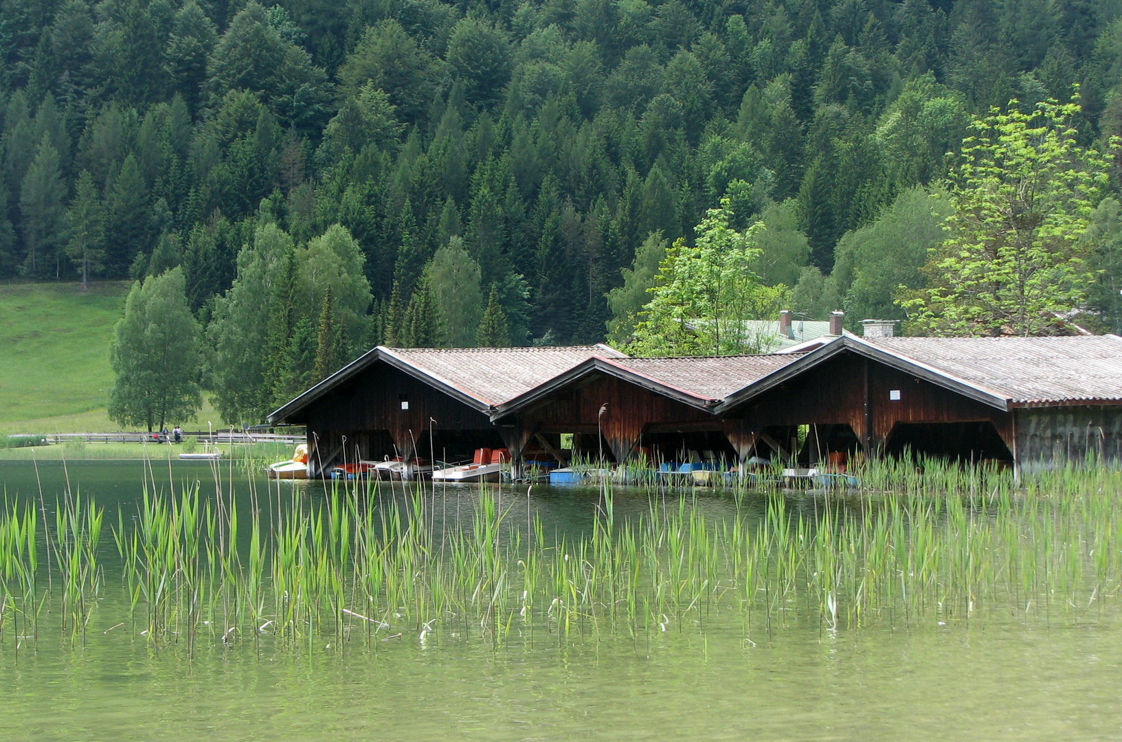 Bootshausidylle am Lautersee