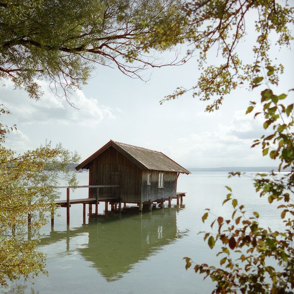 Bootshütte am Ammersee