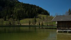 Bootshütte am Gleinkersee