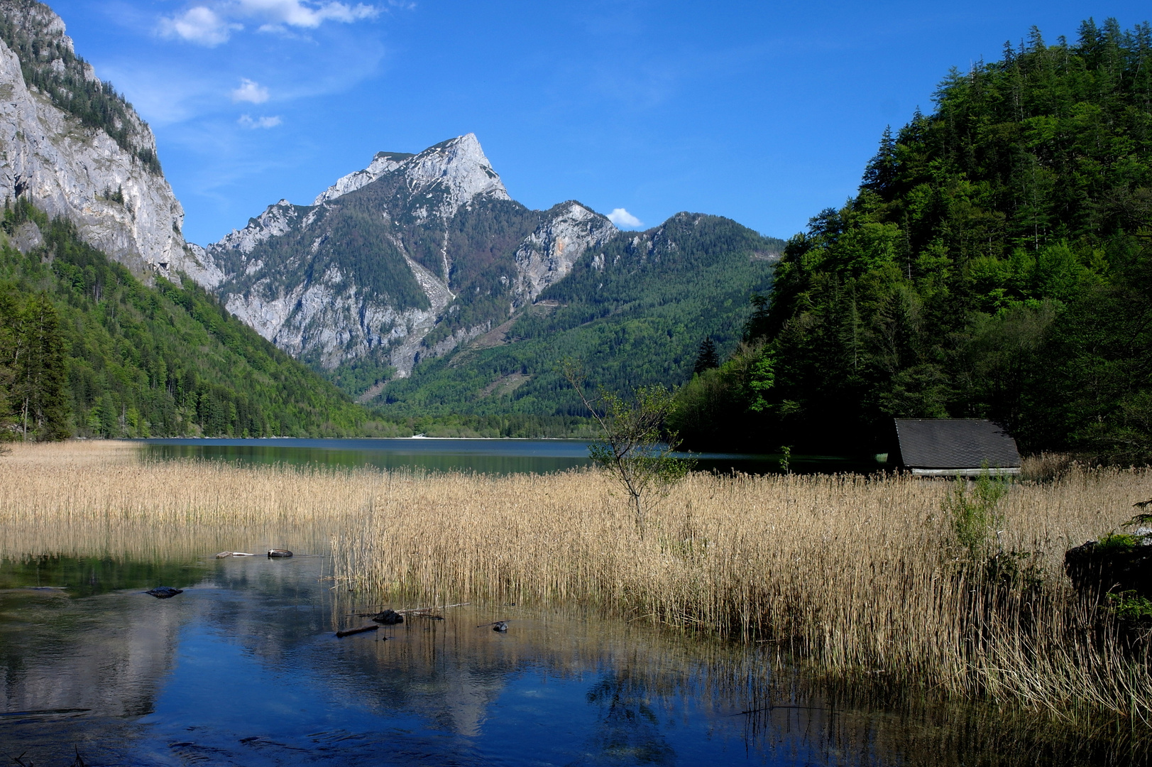 Bootshütte am Lepoldsteinersee