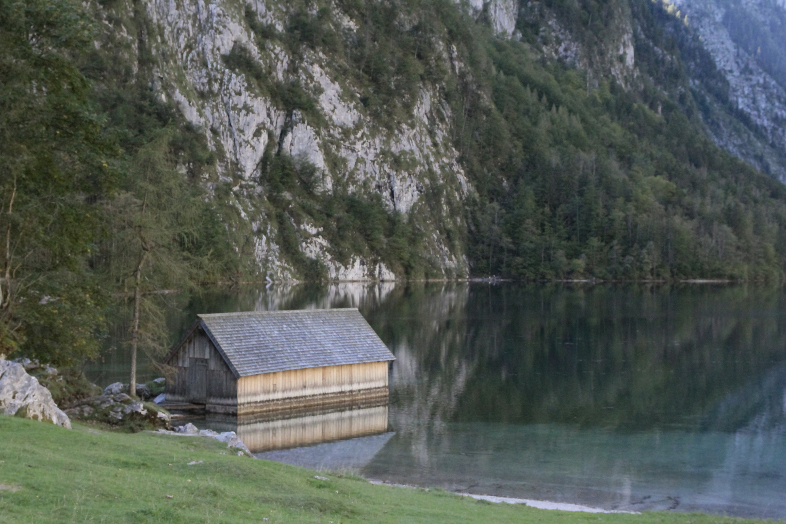 Bootshütte am Obersee (Königssee)