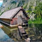 Bootshütte im Obersee