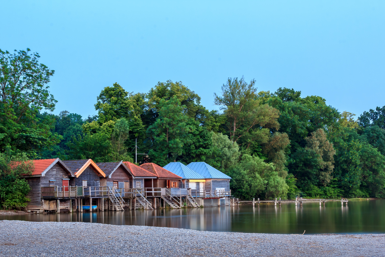 Bootshütten am Ammersee 2