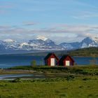 Bootshütten auf Kvaløya bei Tromsø