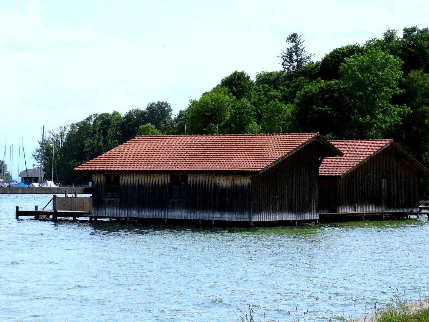 Bootshütten, Starnberger See