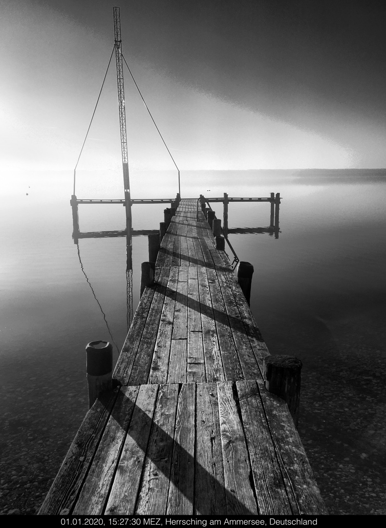 Bootssteg am Ammersee