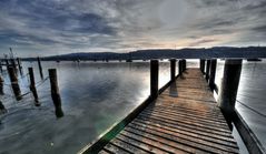 Bootssteg am Greifensee