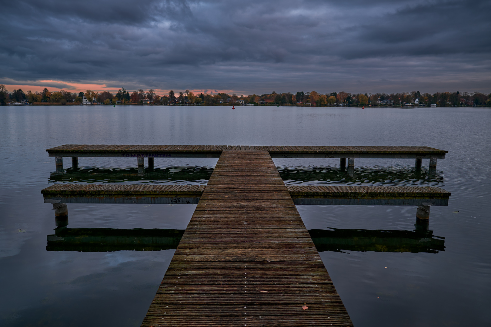 Bootssteg am Niederneuendorfer See