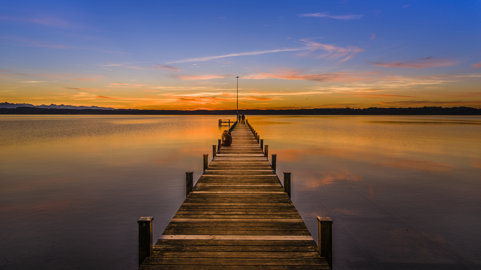 Bootssteg am Starnberger See