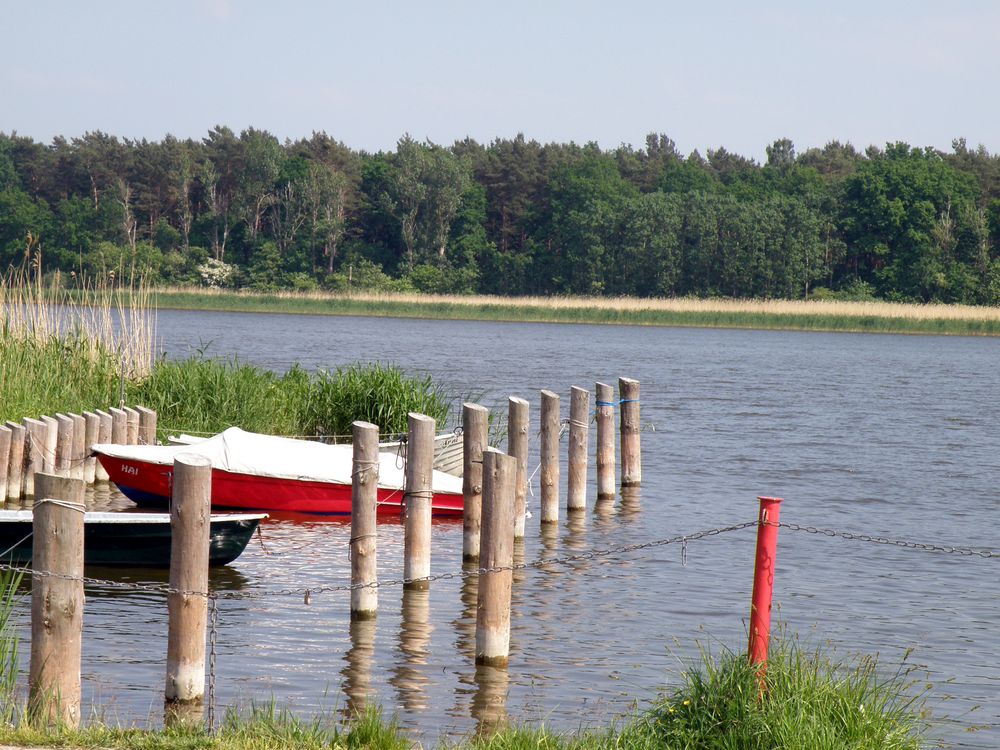 Bootssteg in Pruchten