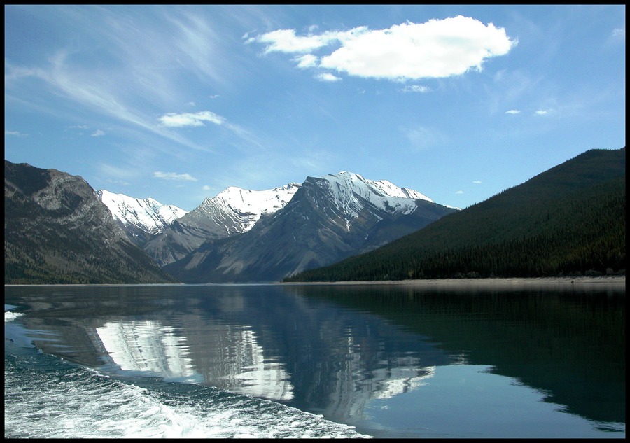 Bootstour auf dem Lake Minnewanka