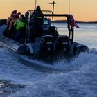 Bootstour, dem Sonnenuntergang entgegen (um 14:30 Uhr)