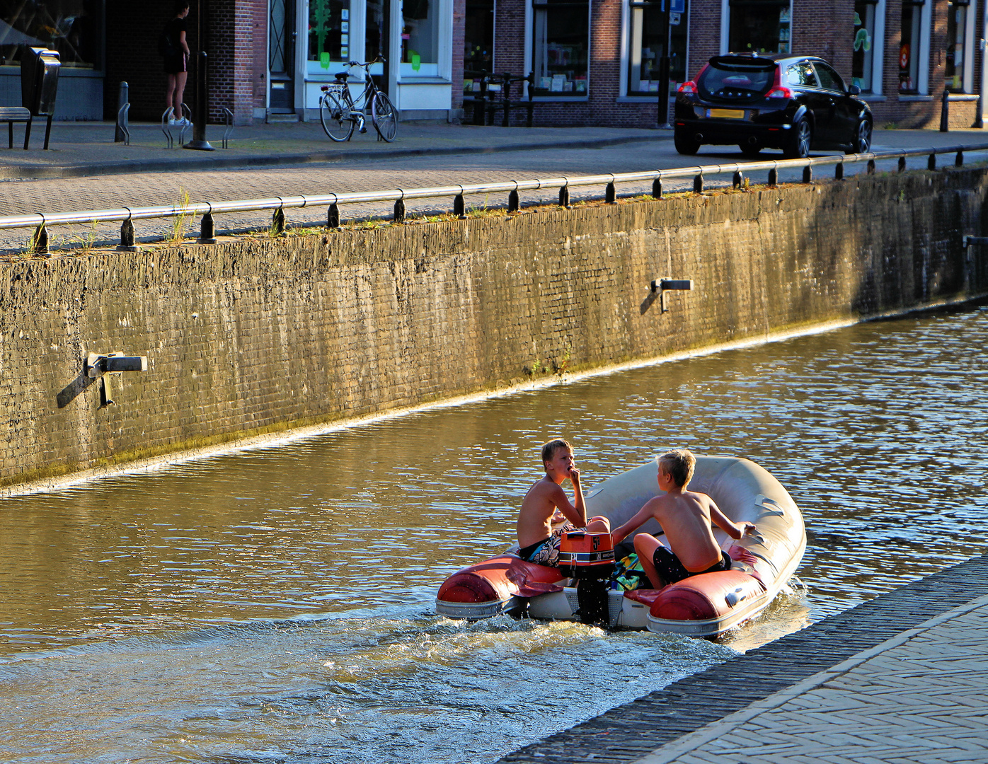 Bootstour durch Bolsward