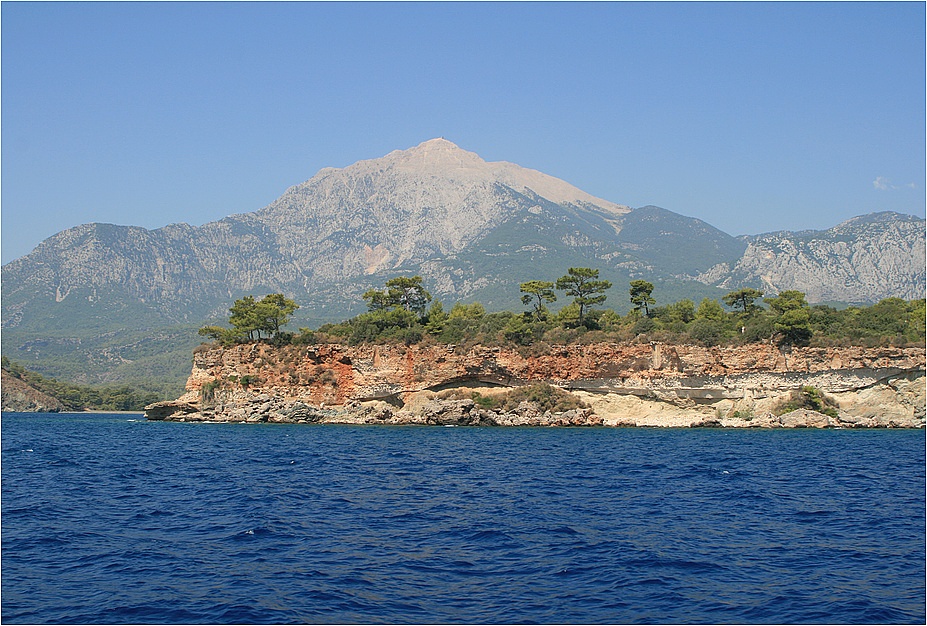 Bootstour von Kemer aus entlang der Küste