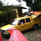 Bootstransport in Ecuador