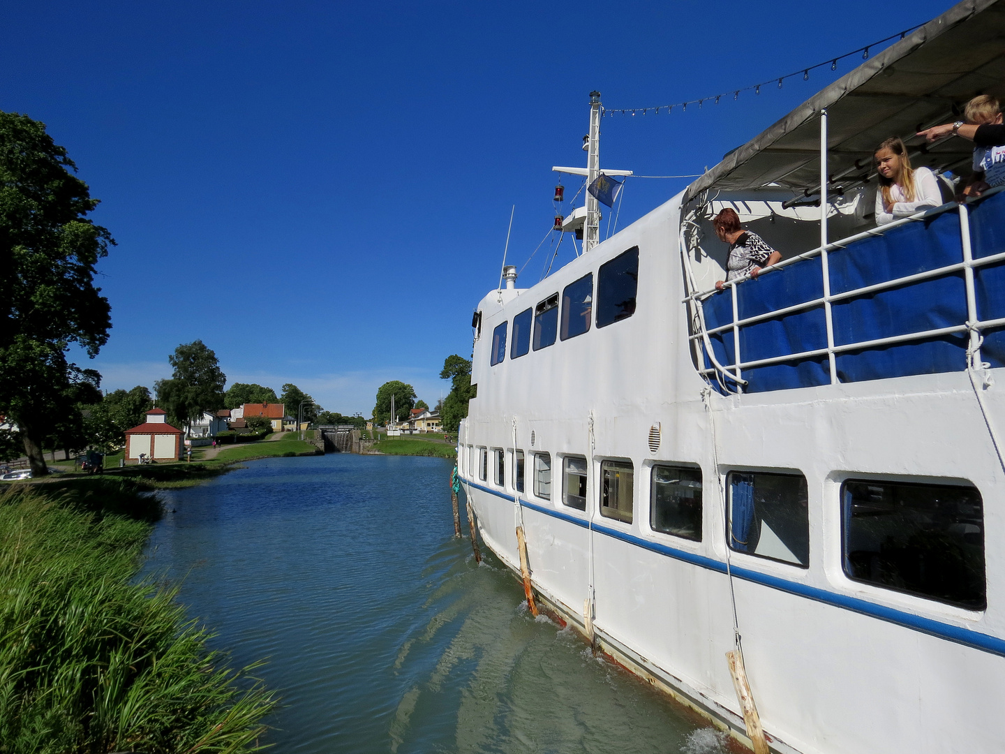 Bootstrip auf dem Göta Kanal...............