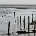 Bootsuntergang im Wattenmeer