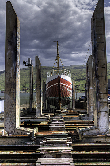 Bootswerft_Vestmanna_Insel Streymoy Westküste