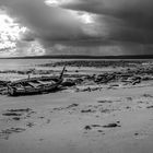 Bootswrack am Strand