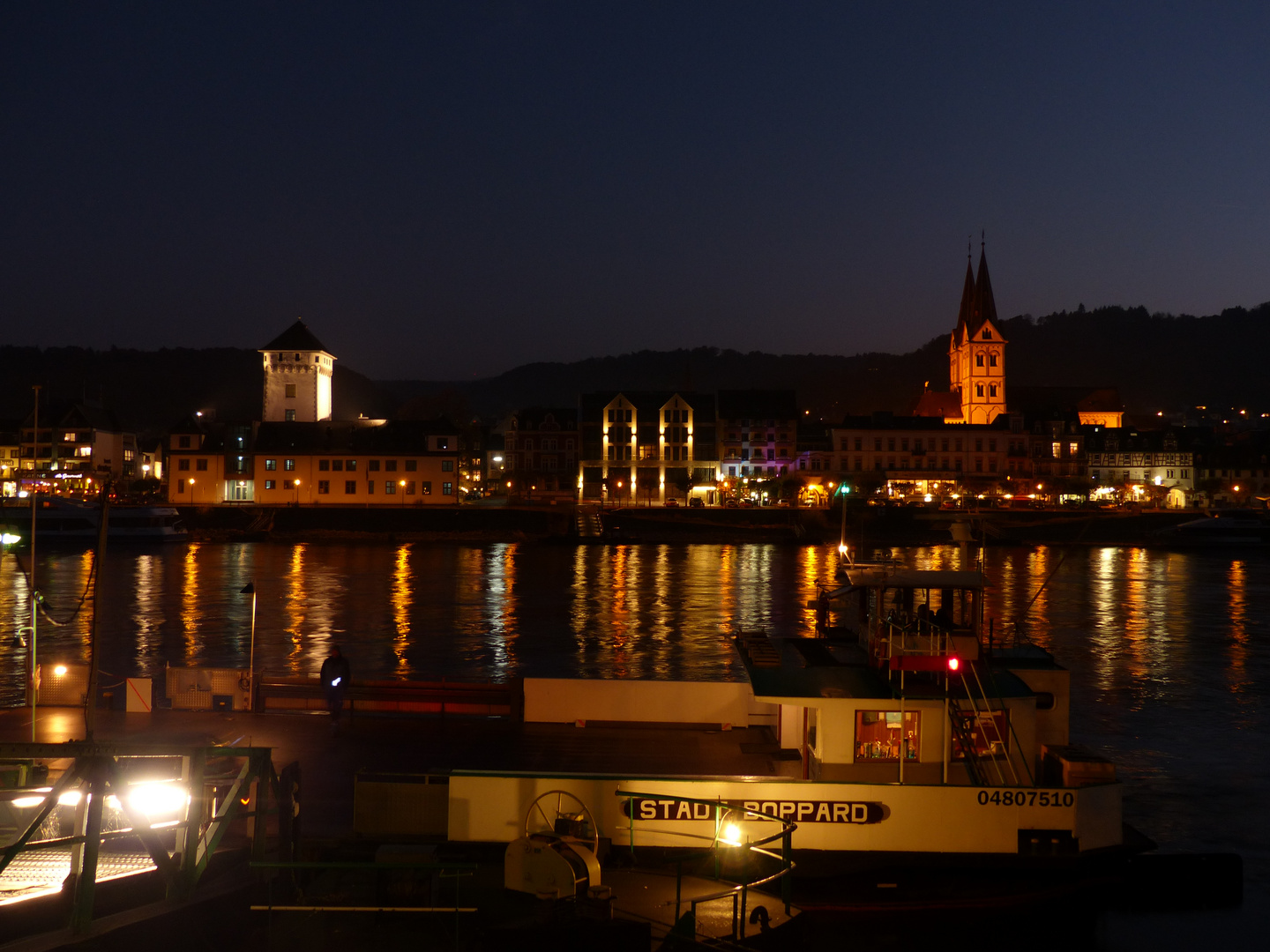 Boppard am Abend