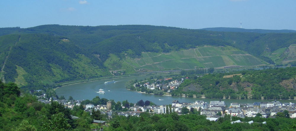 Boppard am Rhein Aussichtspunkt Cäcilienhöhe