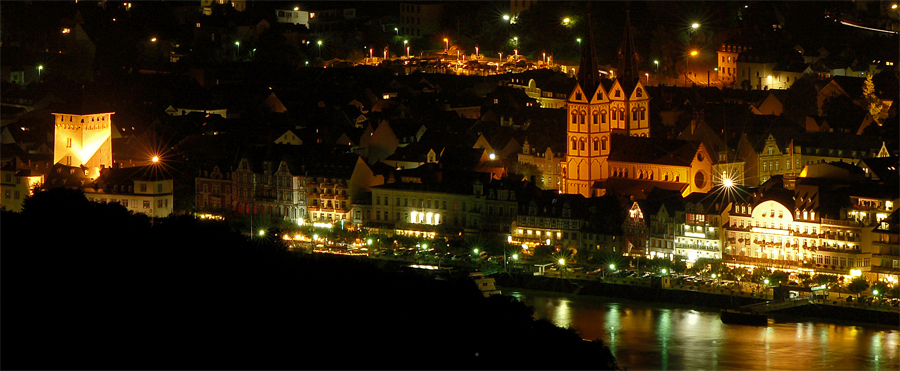 Boppard bei Nacht