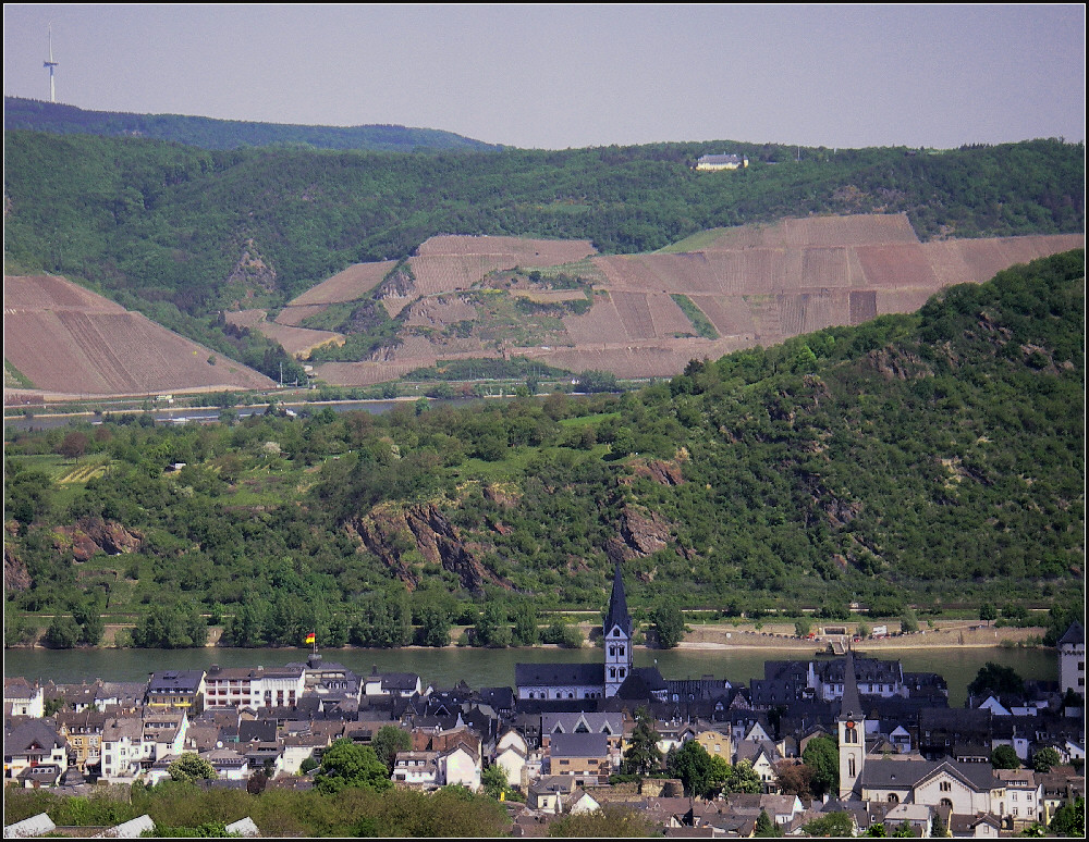 Boppard mit Rheinschleife