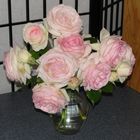 Boquet of cabbage roses