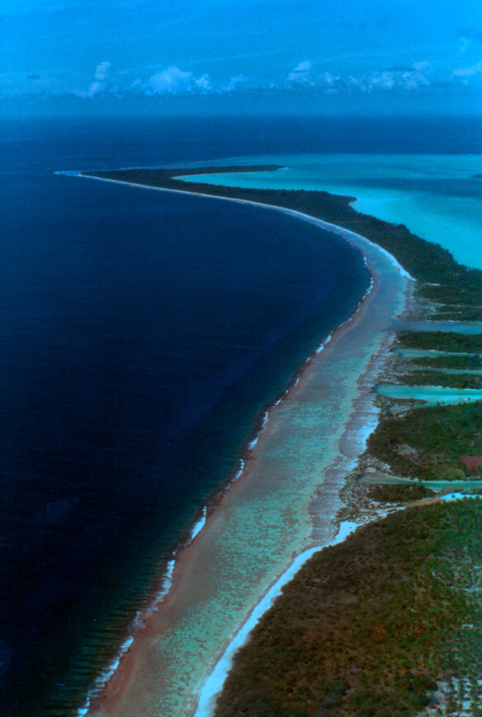 Bora Bora im Anflug