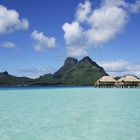 Bora Bora - Mt. Otemanu from the Pearl Beach Resort