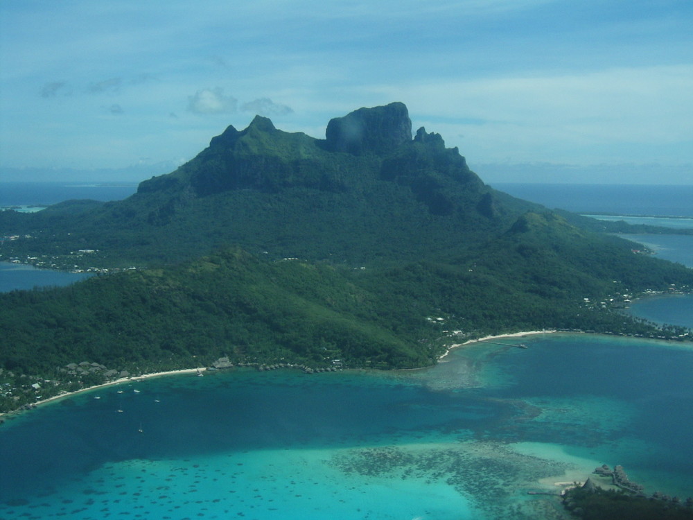 Bora Bora vue du ciel