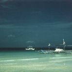 Boracay beach early in the morning