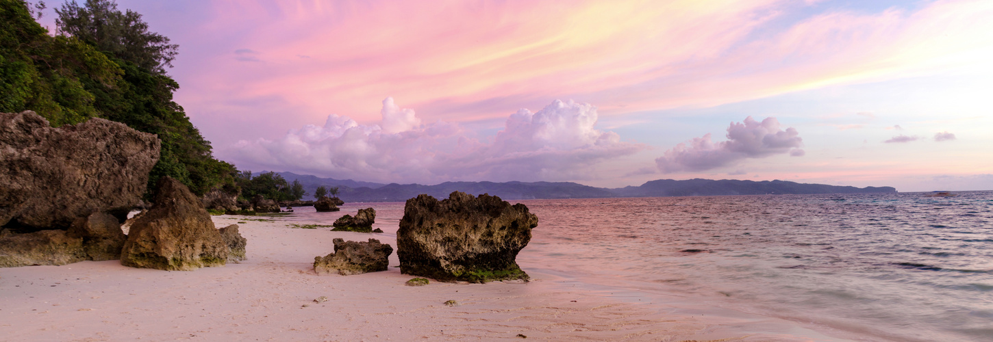 Boracay mit Blick auf Panay