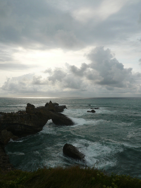 Bord de mer à Biarritz