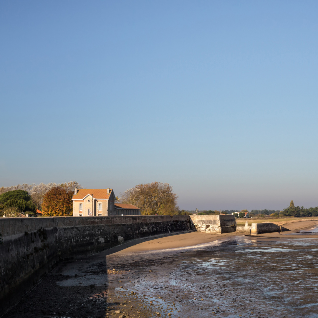 Bord de mer au Château d'Oléron