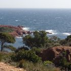 Bord de mer dans l'Estérel