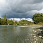 bord du Rhône en automne