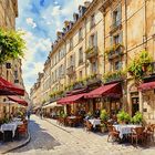 Bordeaux a une merveilleuse vieille ville - Bordeaux hat eine wunderbare  Altstadt