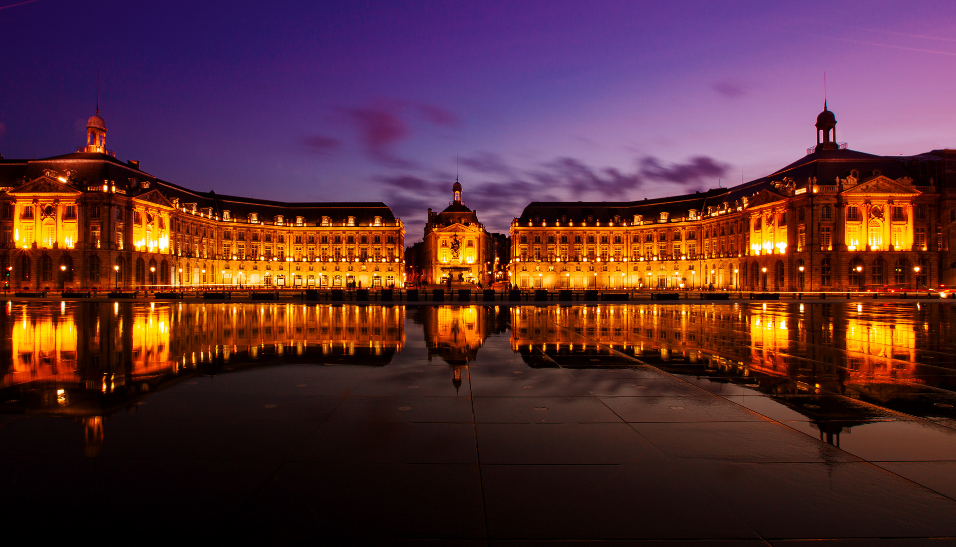 Bordeaux at Night Foto & Bild | europe, france, bordeaux ...