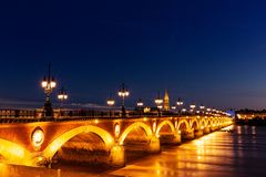 Bordeaux at Night