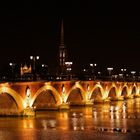 Bordeaux by night: Pont de Pierre