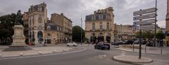 Bordeaux - Place du Pradeau - Statue du Marquis de Tourny