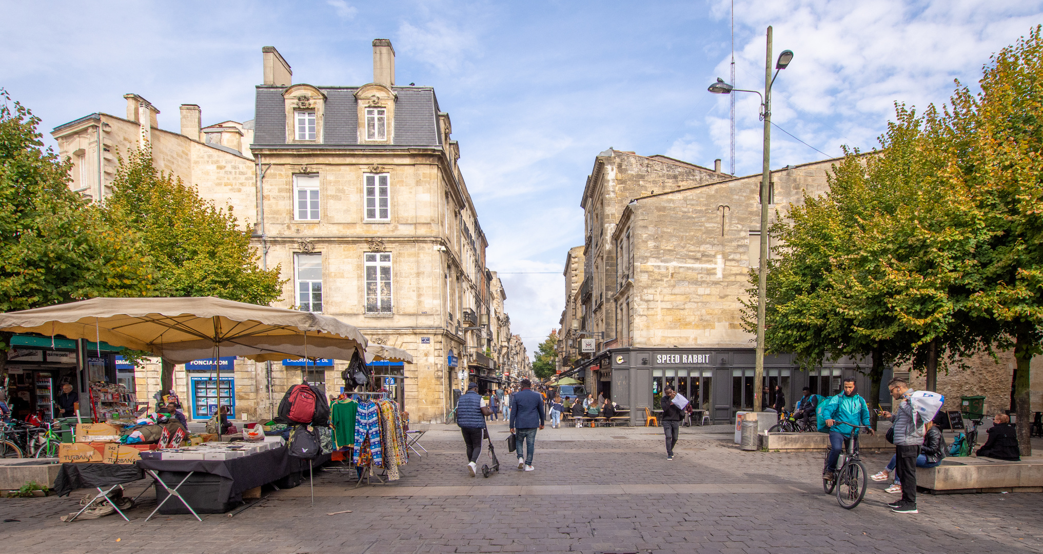 Bordeaux - Rue Sainte-Catherine - Place de la Victoire