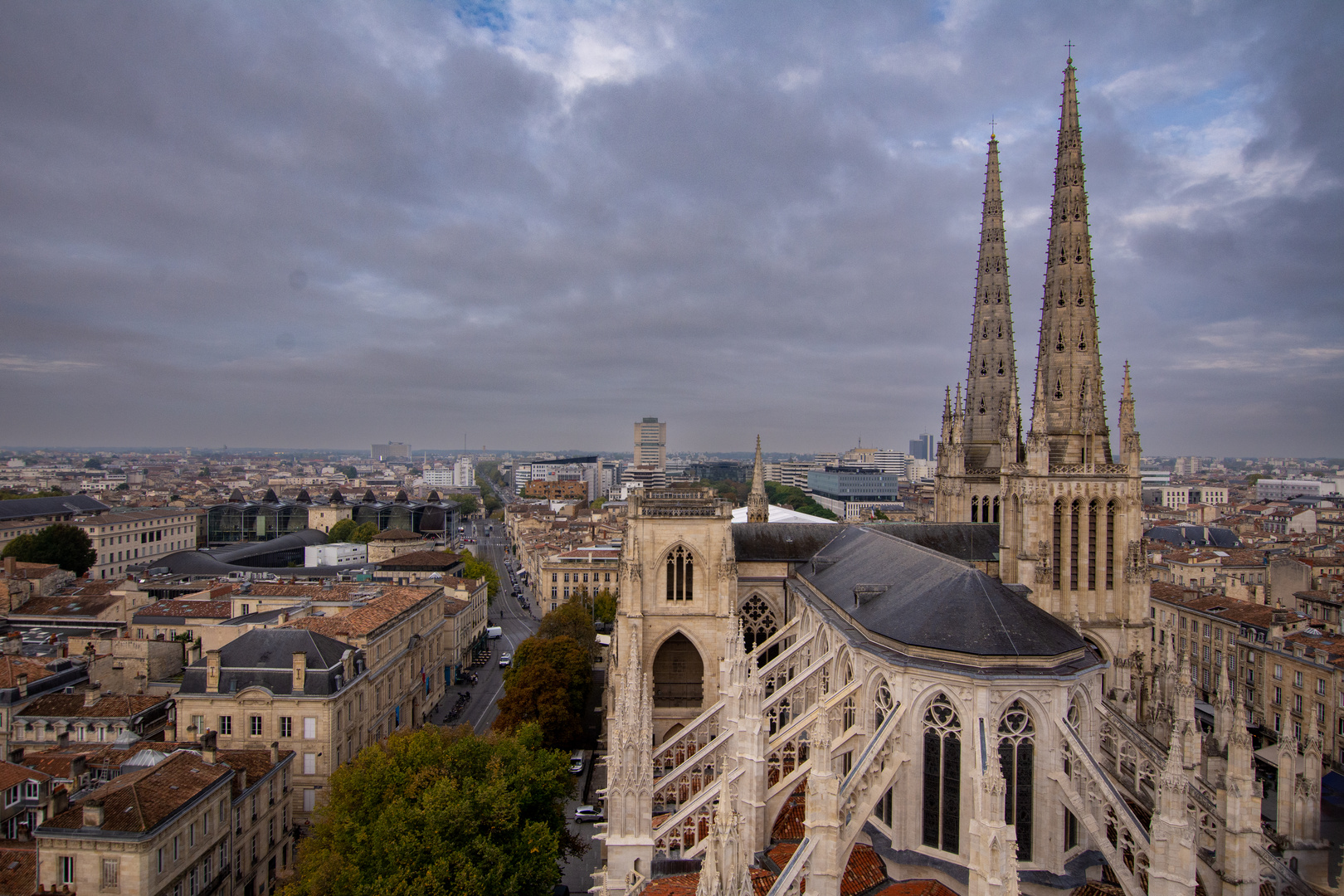 Bordeaux - view from Tour Pey Berland - 01