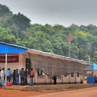 Border checkpoint Laos - Yunnan