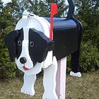 Border Collie mailbox