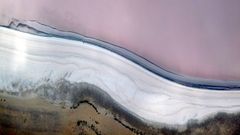 Border of Lake Eyre