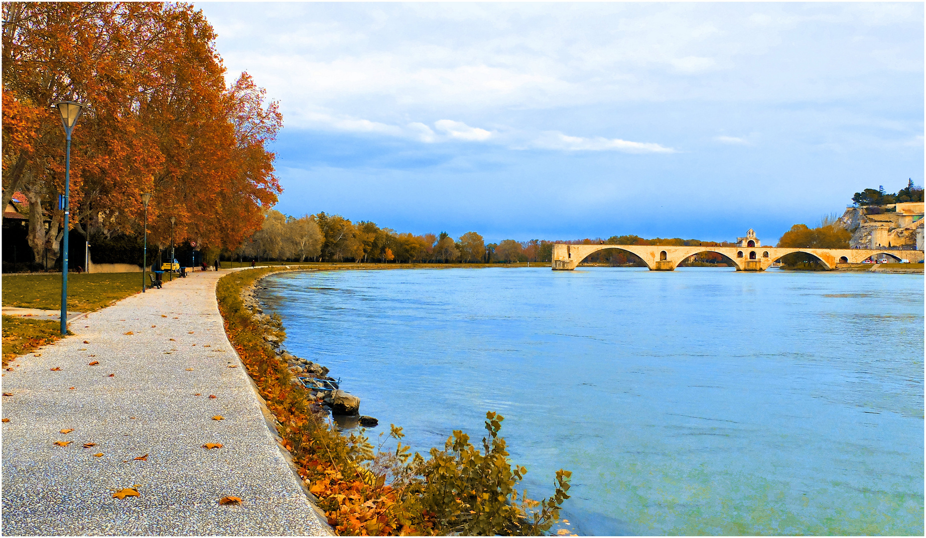 Bords de Rhône...