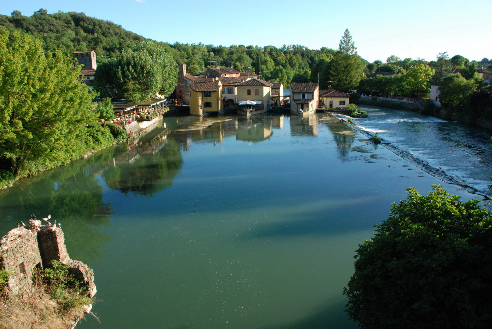 Borghetto sul Mincio (MN) - Riflessi sull'acqua