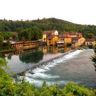 Borghetto Valeggio alle prime ore della sera